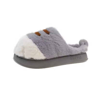 Nos pantoufles chat